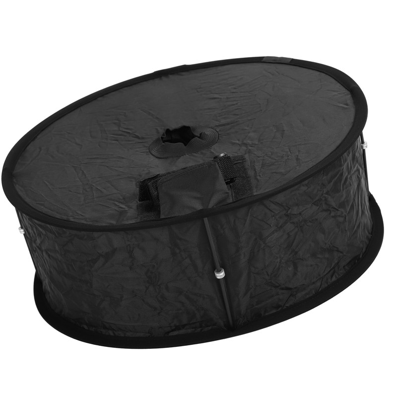 Ring Flash Softbox 17in Flash Diffuser Foldable Portable with Carrying