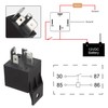 Weasch 12V JD1912 80A Heavy Duty Relay with Harness, 4-Pin
