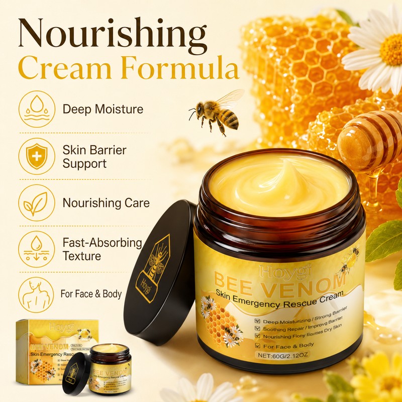 Bee Venom Moisturizing Cream for Face & Body – Nourishing