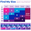 Always Discreet Adult Incontinence Pads Heavy Absorbency & Long Length,