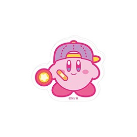 Tees Factory Kirby MUTEKI! CLOSET Acrylic Sticker Yoyo H1.5 x W1.6 x D 0.1 inches (3.7 x 4.2 x 0.3 cm) HK-5541667YY