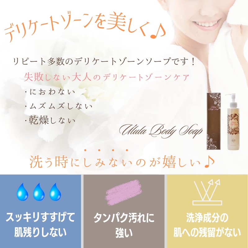 When You Worry About Odors, Urura Body Soap, Made in