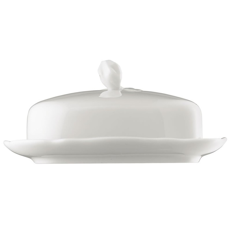 Hutschenreuther Maria Theresia Weiss Butterdose 15169