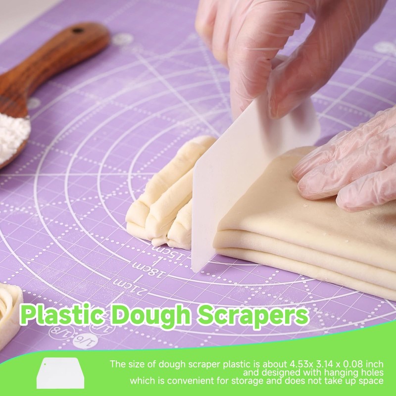 Bread Lame and Dough Scraper Set for Scoring and Shaping