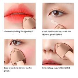 12 Pieces Makeup Triangle Powder Puff Triangle Powder Puffs Soft Powder Sponge Easy To Use Is The Perfect Cosmetic Application