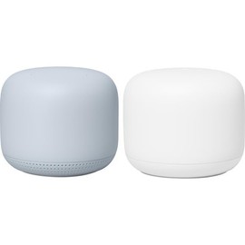 Google WiFi Mesh Router System for Home, Office - 2 Pack - Whole Home Coverage, Dual-Band, Parental Controls, Simple Setup