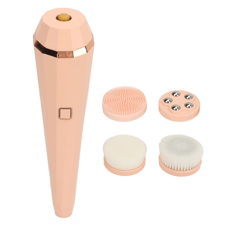 Electric Facial Cleansing Brush 3 Levels Rechargeable Improve Skin Elastic