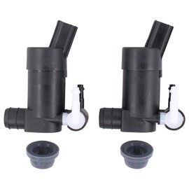 HouYeen Windscreen Washer Pump Motor Twin Outlet for Vo-lvo C30 V50 V70 XC70 XC90 Cmax Smax Focus Galaxy Mk2 Mondeo Mk3