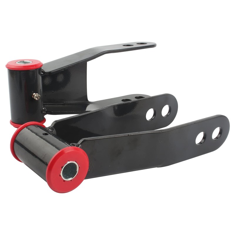 2 inch Rear Lowering Shackle Compatible with 1999-2019 Silverado Sierra