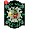 Decorative Concepts Rat Fink Beer Thirty Customized Green Garage Clock