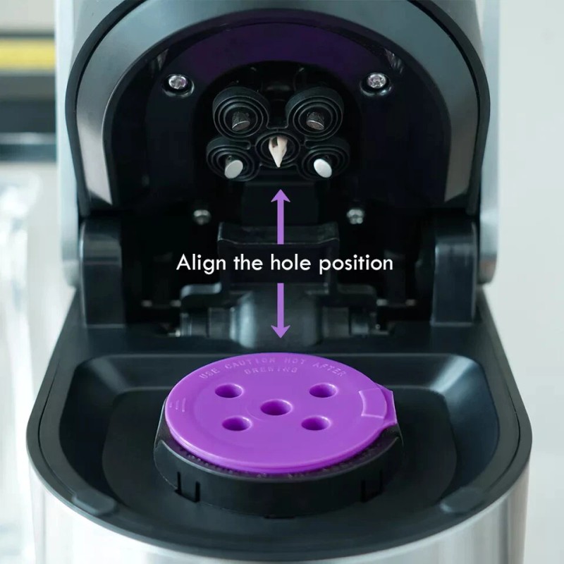 i Cafilas 2-6 Refillable K-Cups Coffee Filter Pods for KEURIG