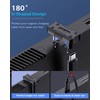 MoKo 180 Degree USB C Adapter, 2 Pack U Shape
