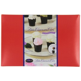 Lang’s Chocolates – Dark Chocolate Cups – Dairy-Free, Gluten-Free, Kosher and Dairy Certified – Add Mousse, Dessert, or Liqueur – Perfect for Entertaining – 64 Count