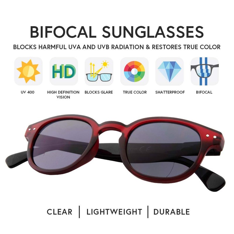 VITENZI - anteojos de sol bifocales para hombres y mujeres
