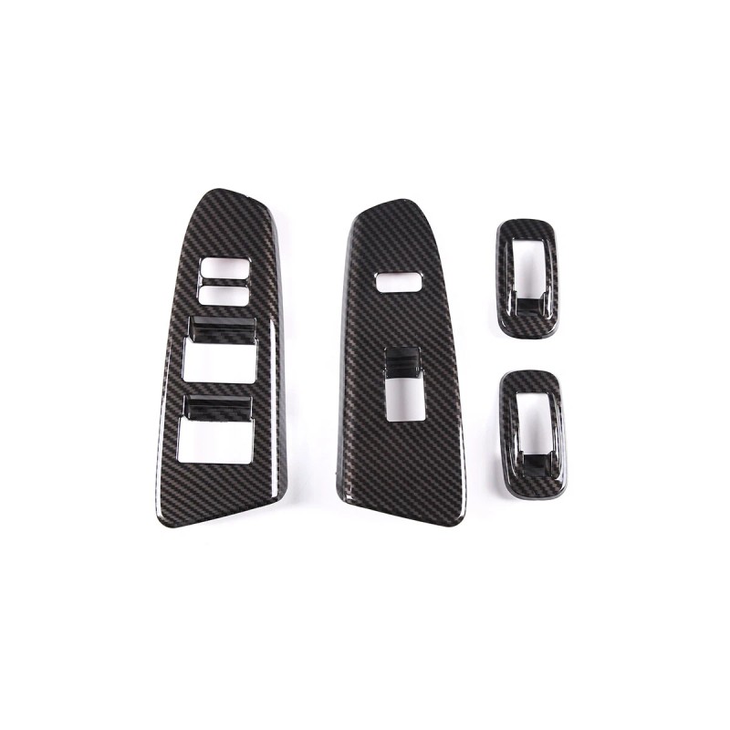 momocar Carbon Fiber Inner Glass Lift Switch & Handle Trim