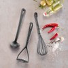 Westmark 2 Potato Mashers Length 27.5 cm Gentle, Black, 286322E3