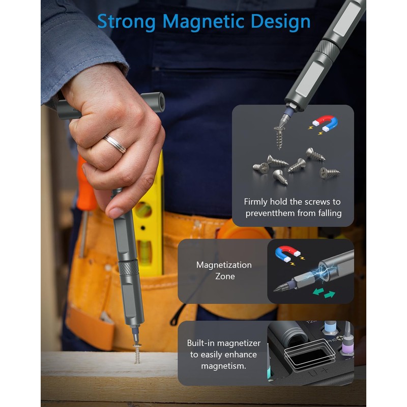 Newest AMIR 42 in 1 Ratchet Screwdriver Kit with 40
