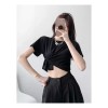 D.S Casual Short Top Camiseta Corta Solid