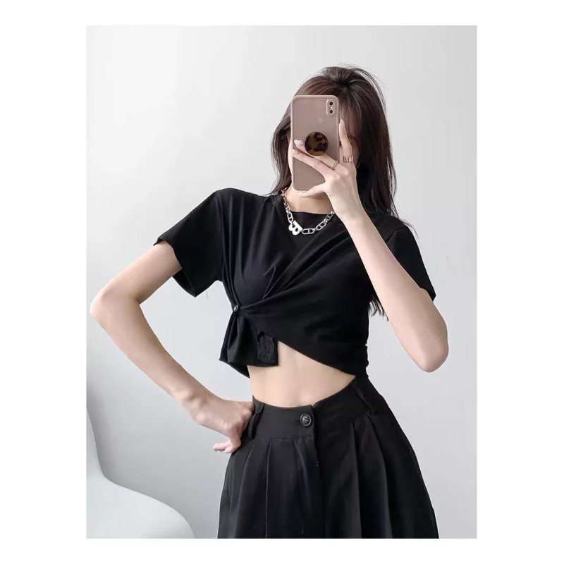 D.S Casual Short Top Camiseta Corta Solid