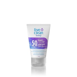 Live Clean Sheer Mineral Sun Lotion, Baby, SPF 50, 113g