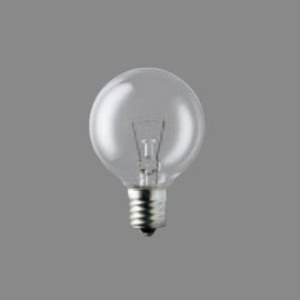 Panasonic GC100V38W50E17-10SET Ball Bulb, 100 V, 40 W, Clear, 2.0 inches (50 mm) Diameter, E17 Base, Set of 10