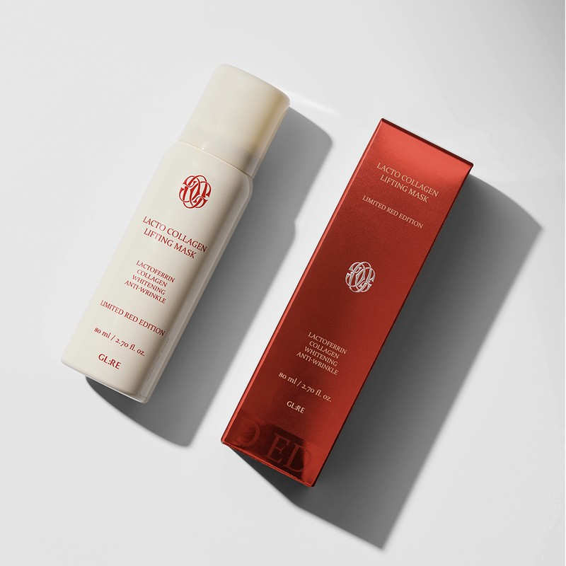 Gelli Lacto Collagen Spraying Mask Pack 80ml Red Edition (2