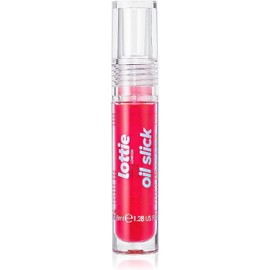 Lottie London Oil Slick, aceite labial 100% vegano, Strawberry Dreams, 0.12 fl oz