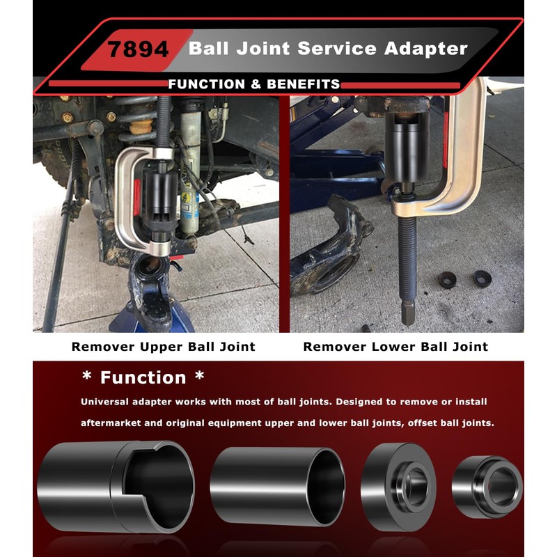 Camoo for Jeep & Dodge Ball Joint Service Adapter 7894,
