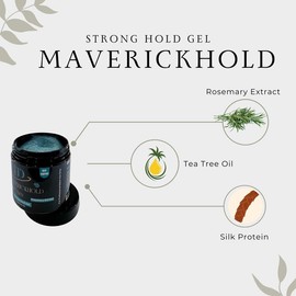 MAVERICK HOLD for Men - Matte Pomade | Anti-Hair Fall Formula