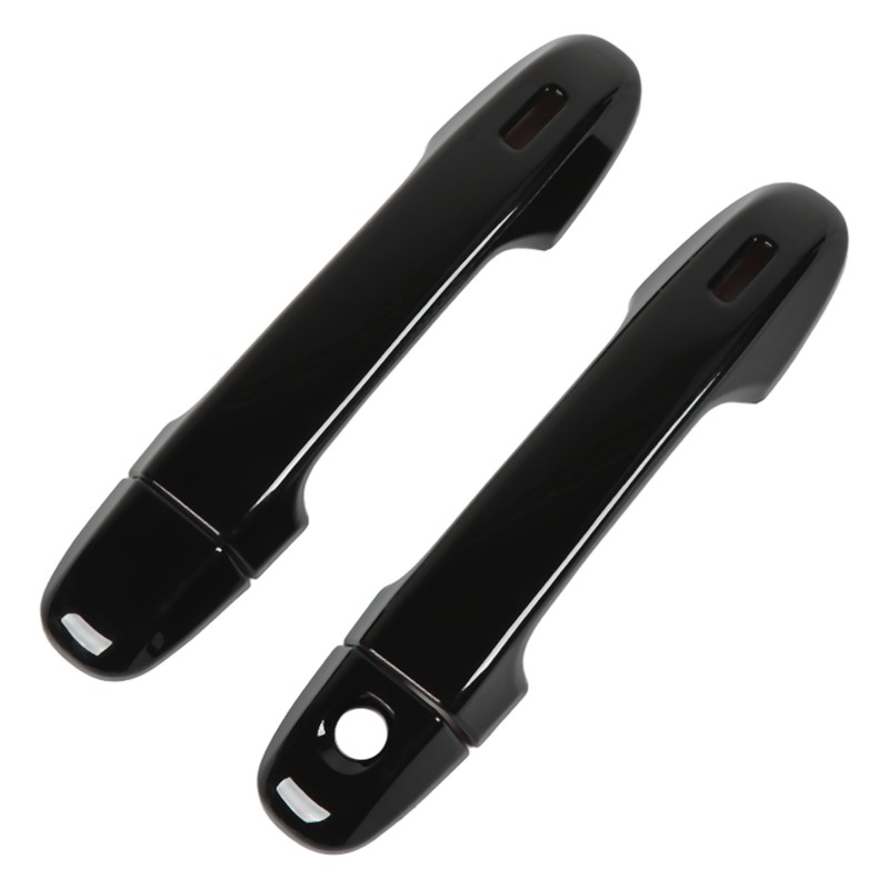 4PCS/Set Exterior Door Handle Covers Lock Caps Stick On Replacement