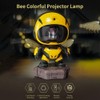 Irishom Star Projector, Bee Mecha Galaxy Night Light Atmosphere Lamp