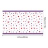 Lide Road 2 Pcs Patriotic Party Tablecloth, 4th of July