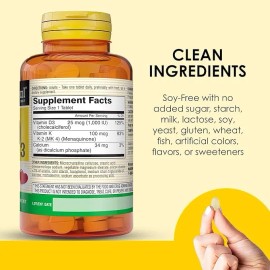 Mason Naturals Vitamina 100mcg 100 Tabletas Sabor