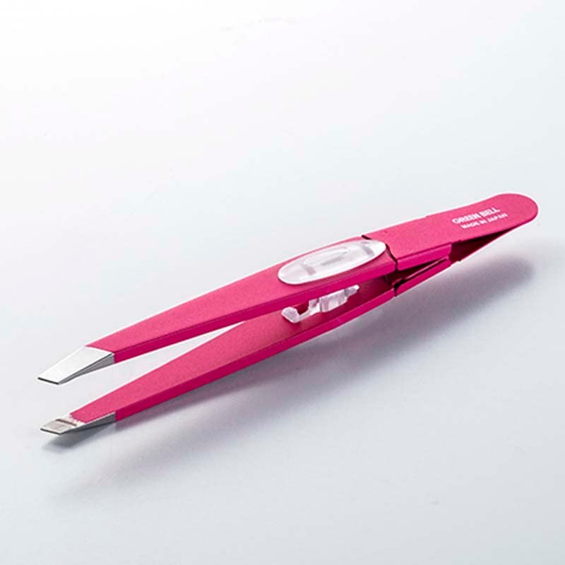 Green Bell Tweezers, Amazing Tweezers, Slanted Rose