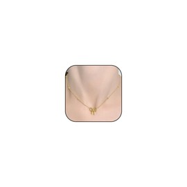 Gold Bow Necklace for Women Dainty Bow Pendant Necklace Bow Pendant Choker Chain Necklace Trendy Necklace Jewelry Gift for Women
