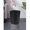 Besli 2 Gallon Small Trash Can Garbage Can Wastebasket for