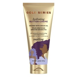 Pantene Gold Series Butter- Creme Hydrating 6.8 Ounce Tube (Pack of 2)