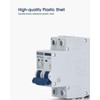 CHTAIXI DC Miniature Circuit Breaker, 2 Pole 600V 20 Amp