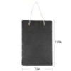 2 Packs Slate Farmouse Hanging Chalkboard Sign,8 x11 Inches -