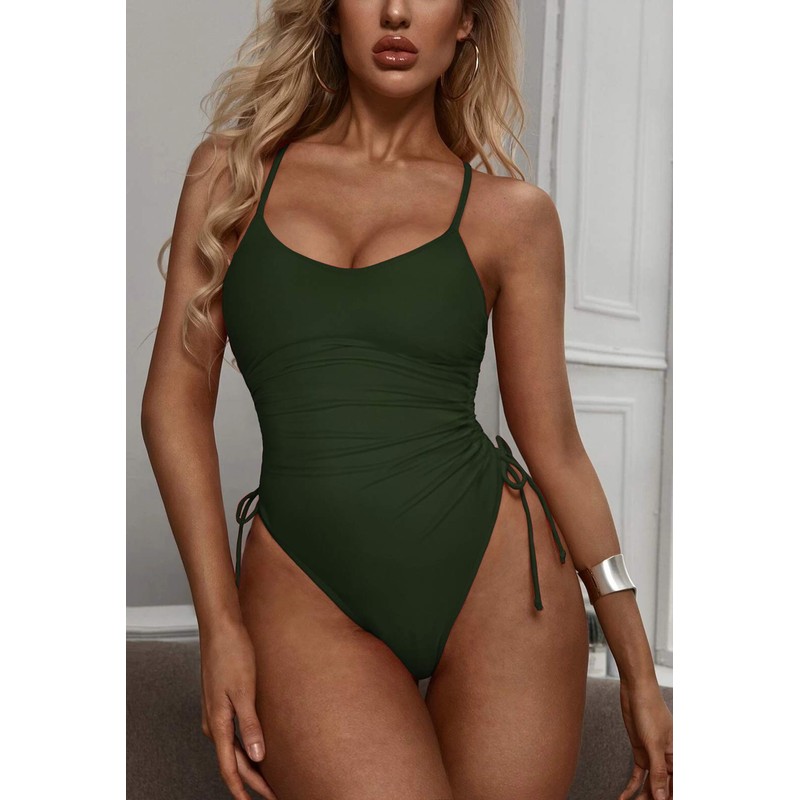 KRLAGAPAS - Traje de baño Sexy de una Pieza para