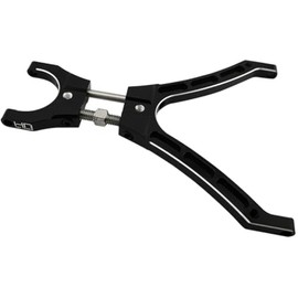 Hot Racing KBZ1213A Aluminum Adjustable Front Plow Arm for Kyosho Blizzard