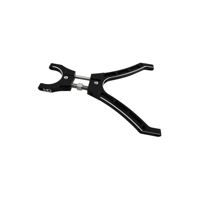 Hot Racing KBZ1213A Aluminum Adjustable Front Plow Arm for Kyosho