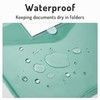Forvencer Binder Pocket, 10 Pack Super Heavyweight Plastic Folders with