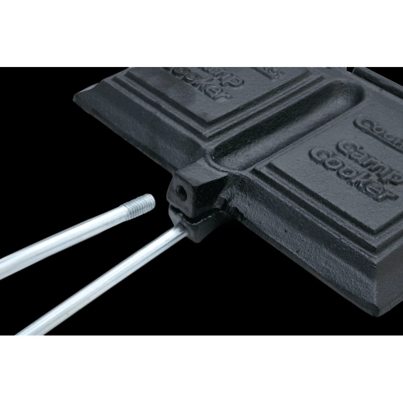 Coghlan's Cast Iron Double Camp Cooker Free Shipping New