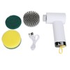 Electronic Cleaning Scrubber Rechargeable Cordless Multi Functional Electronic Handheld Cleaning