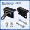 Snowmobile Bumper Hitch, Snowmobile Sled Trailer Tow Hitching Kit Compatible