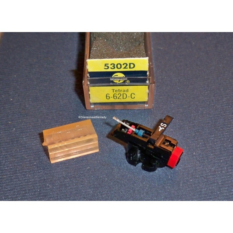 Tetrad Electro-Voice EV 5302D for Zenith 142-154 CARTRIDGE NEEDLE for