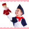 Role Play Hand Puppets Hand Plush Chef Doctor Fireman Pirate