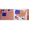 USA American Flag - Static Cling - Peel and Place
