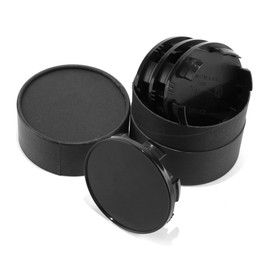 85mm(3.35in)/78mm(3.07in) Black Car Wheel Center Hub Caps Set of 4 for Titan(2004-2012) Armada(2004-2012) #40342-7S500